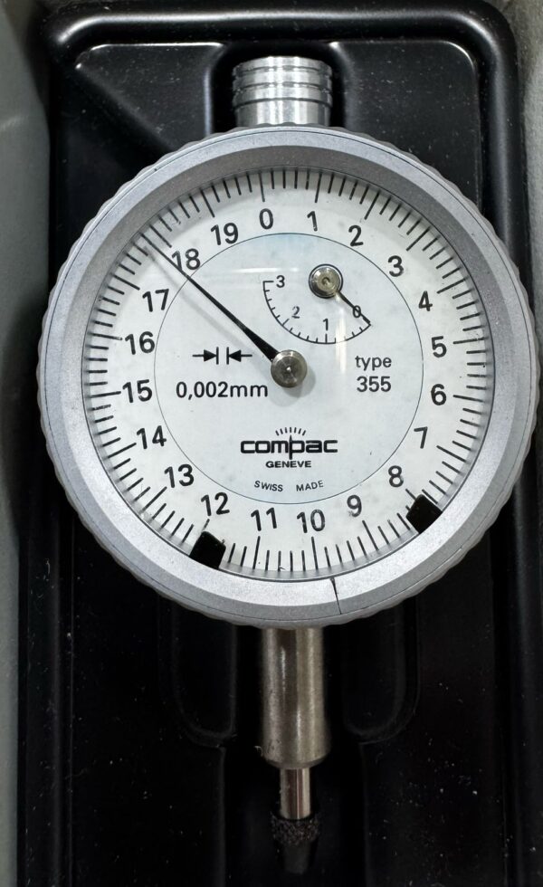 RELOGIO COMPARADOR COMPAC LEITURA 0.002MM 355