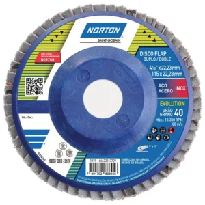Disco Flap Evolution 115x22mm GR40 Norton R822