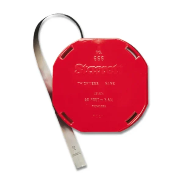 Calibre de Folga em Rolos 0,08mm 7,6 metros 666M-8 STARRETT