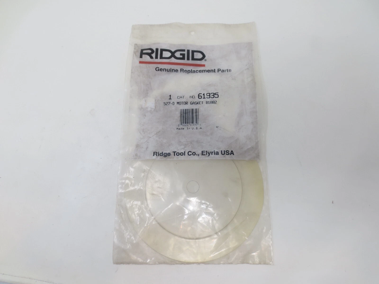 GASKET MOTOR 527D RIDGID 61935